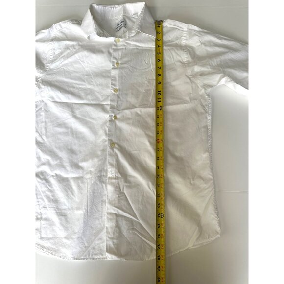 Calvin Klein Mens White Button-Up Shirt Size 16 ½ - Picture 8 of 10
